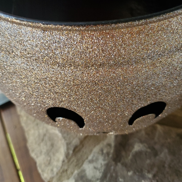 Gorgeous Metal Jack O Lantern Candle Holder-NWT - Picture 6 of 6